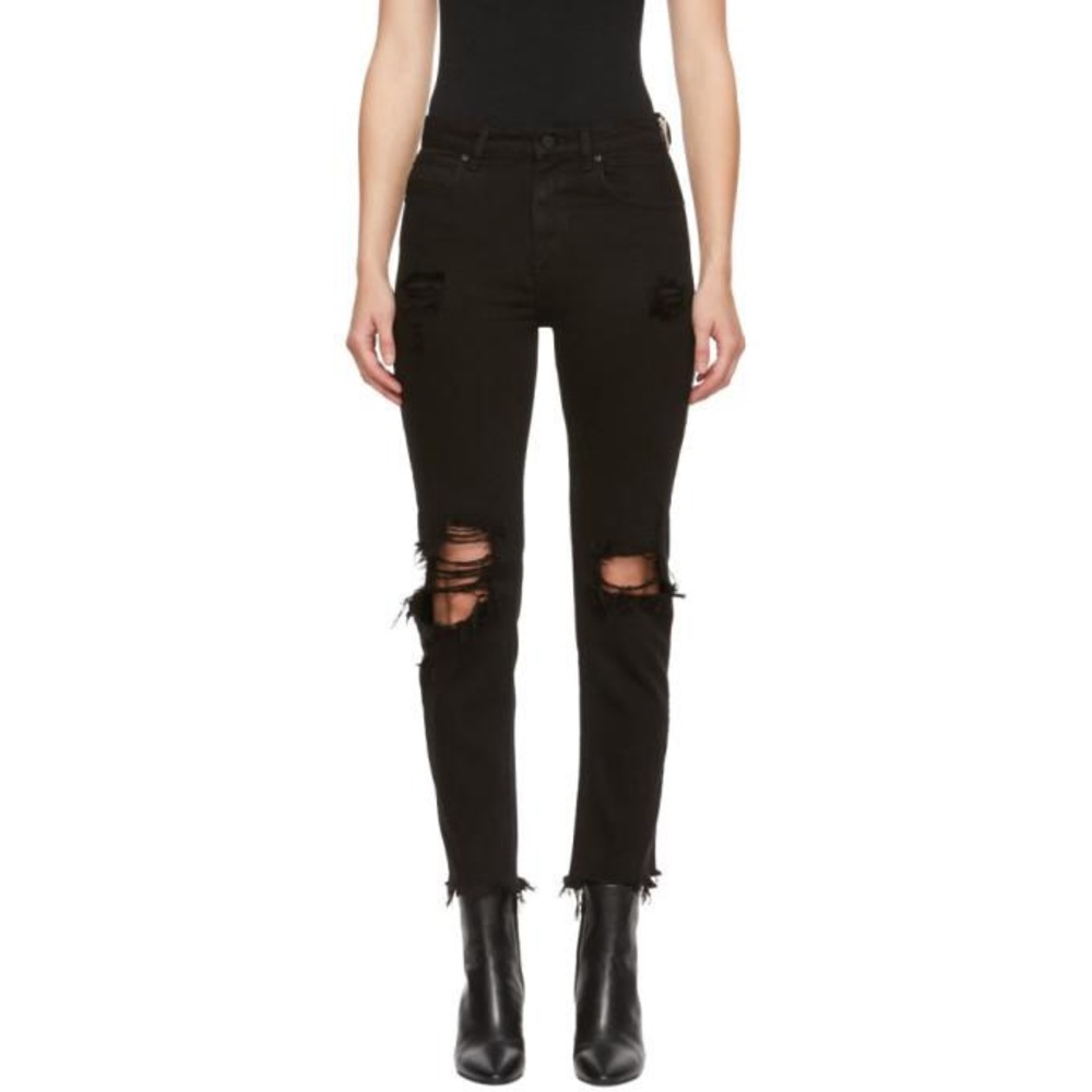 Euc Alexander Wang Side-Zip Jeans